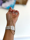 Diamond Cut Bead Necklace