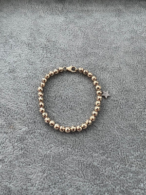 Mirror Ball Bead Bracelet