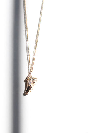 Diamond High Top Sneaker Necklace