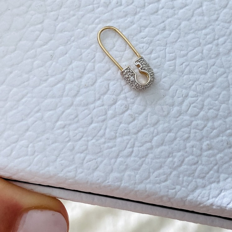 Safety Pin Earring