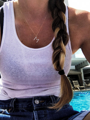 Initial Diamond Necklace